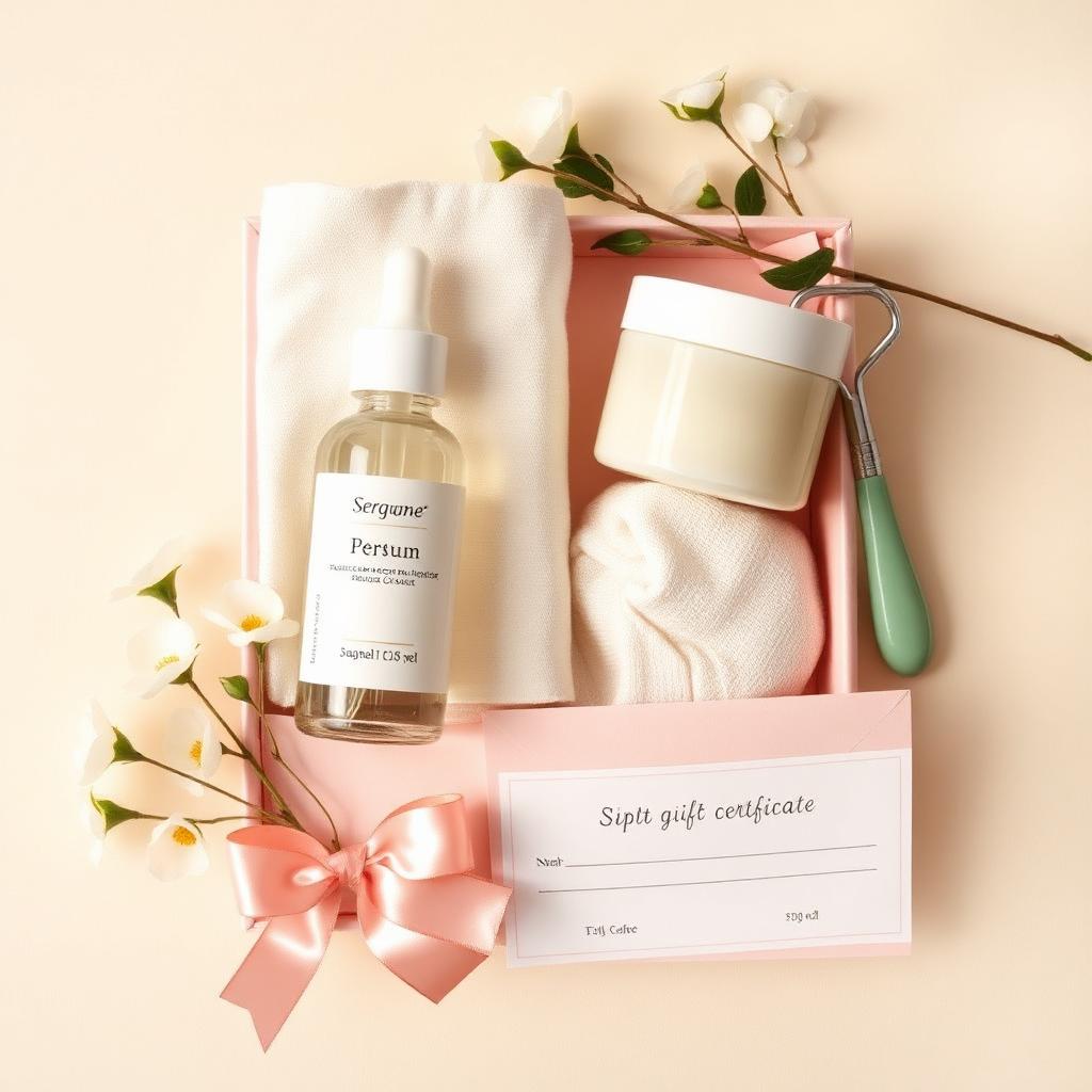 Skin Care & Facials — Ella's gift certificate scene