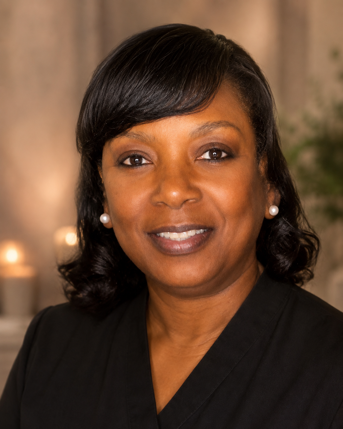 Portrait of Valerie at Ella's Therapeutic Baths & Spa